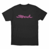 Magenta Strad Logo Unisex T Shirt Black