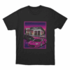 Strad Pizza Shop Scene Unisex T Shirt Black